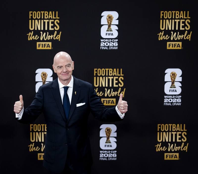 Football. FIFA. Press Conference. 14.12.2025