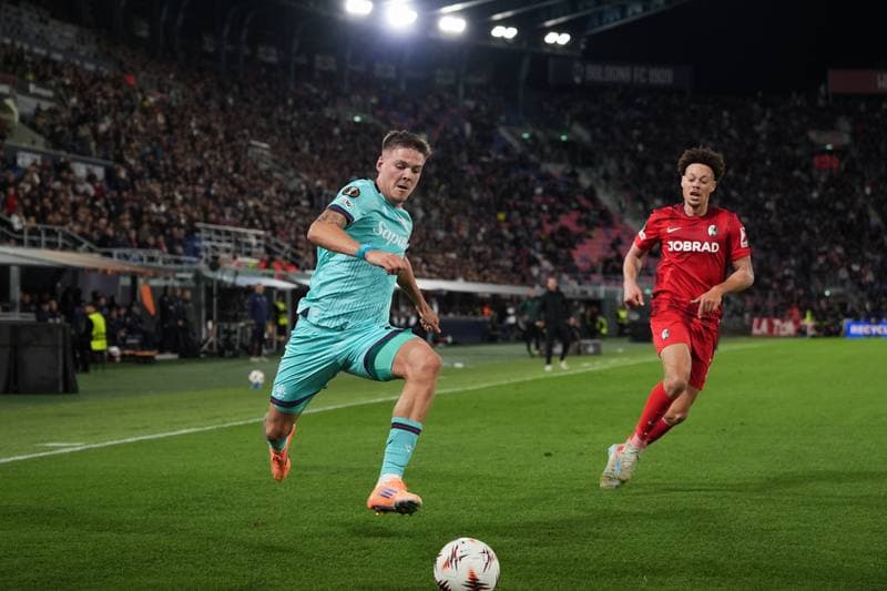 Football. UEFA Europa League. Bologna - Freiburg. 02.10.2025