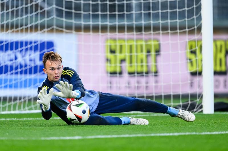 Football. UEFA Under-21 Qualifier. Sweden - Poland. 14.10.2025