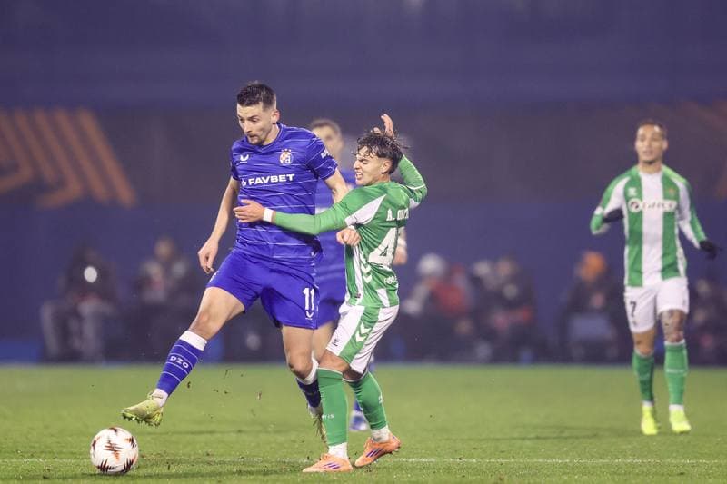 Football. UEFA Europa League. GNK Dinamo - Real Betis. 11.12.2025