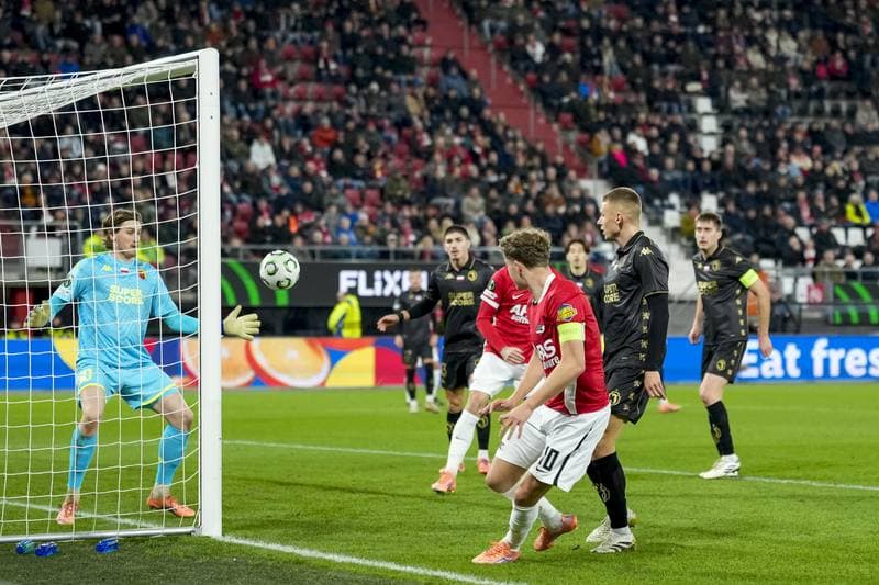 Football. UEFA Europa Conference League. AZ - Jagiellonia Bialystok. 18.12.2025