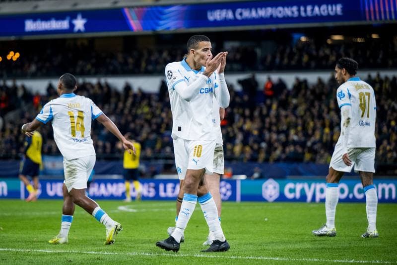 Football. UEFA Champions League. Royale Union Saint-Gilloise - Olympique de Marseille. 09.12.2025