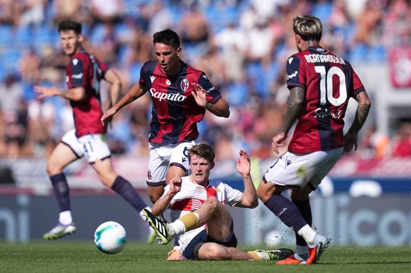Football. Serie A. Bologna - Genoa. 20.09.2025