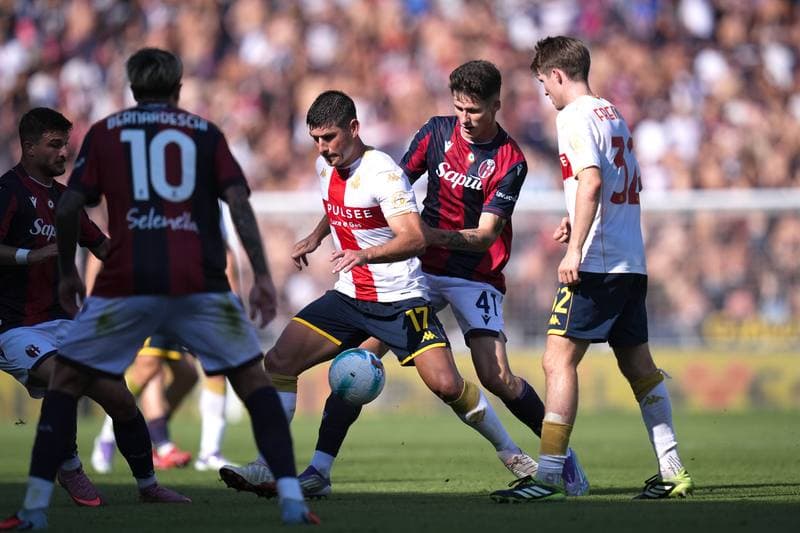 Football. Serie A. Bologna - Genoa. 20.09.2025