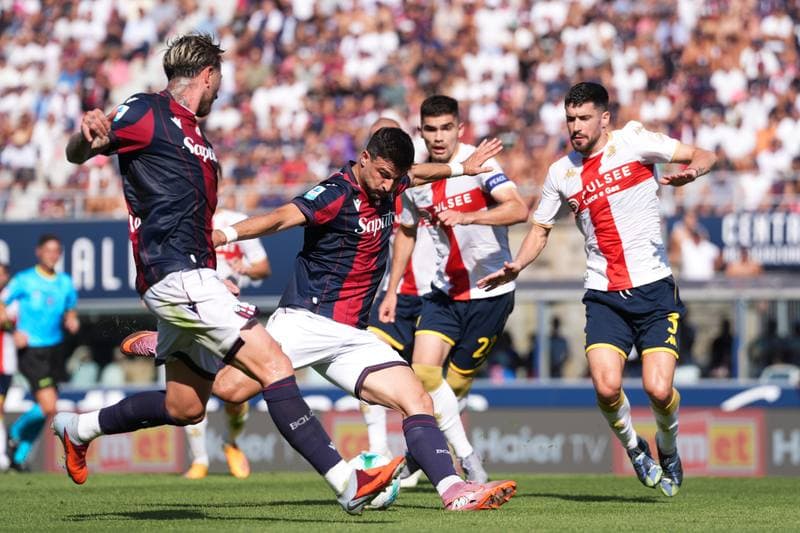 Football. Serie A. Bologna - Genoa. 20.09.2025
