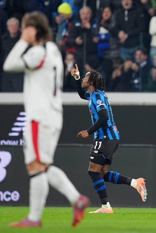 Football. Serie A. Atalanta - AC Milan. 28.10.2025