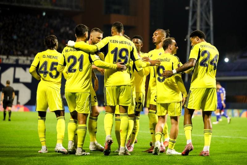 Football. UEFA Europa League. GNK Dinamo - Fenerbahce SK. 24.09.2025