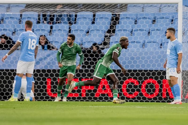 Football. UEFA Europa League. MalmA FF - Ludogorets. 24.09.2025