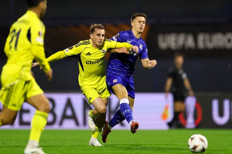Football. UEFA Europa League. GNK Dinamo - Fenerbahce SK. 24.09.2025