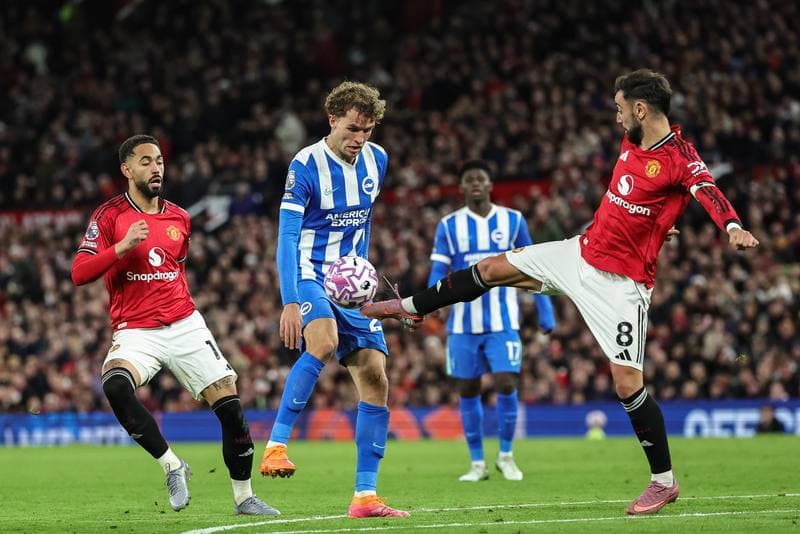 Football. Premier League. Manchester United - Brighton & Hove Albion. 25.10.2025