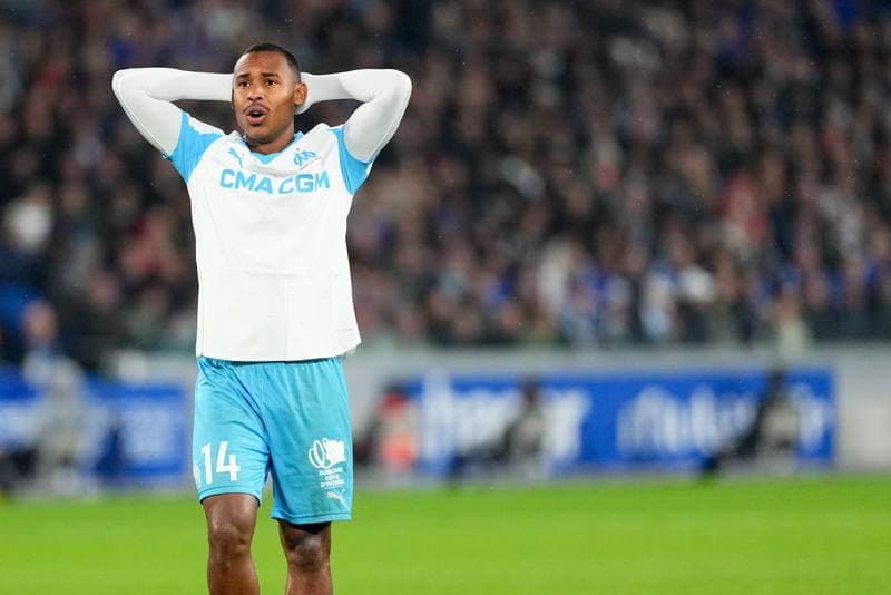 Football. Ligue 1. RC Strasbourg Alsace - Olympique de Marseille. 26.09.2025