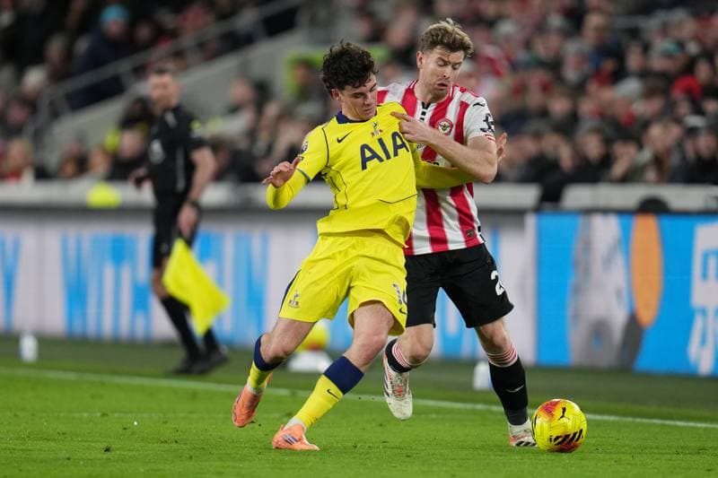 Football. Premier League. Brentford - Tottenham Hotspur. 01.01.2026