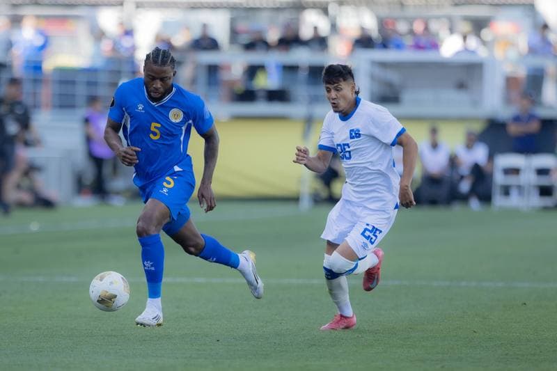 Football. Concacaf Gold Cup. Curacao - El Salvador. 17.06.2025