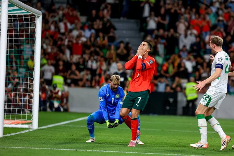 Football. FIFA World Cup Qualifiers. Portugal - Republic of Ireland. 11.10.2025