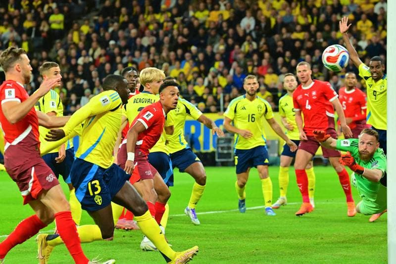 Football. Sweden. Press Conference. 10.10.2025