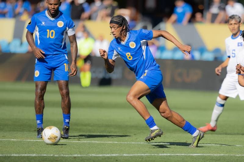 Football. Concacaf Gold Cup. Curacao - El Salvador. 17.06.2025