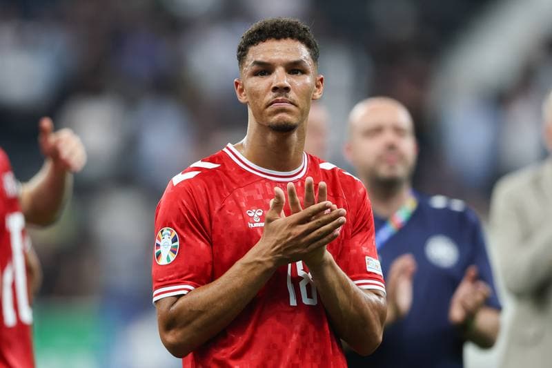 Football. UEFA EURO 2024. Denmark - England. 20.06.2024