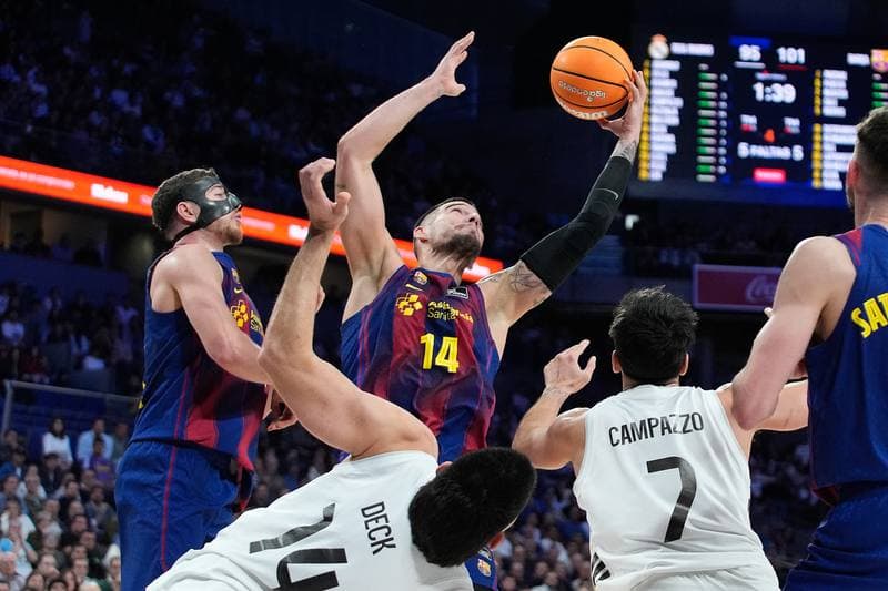 Basketball. Liga Endesa ACB. Real Madrid - FC Barcelona. 04.01.2025