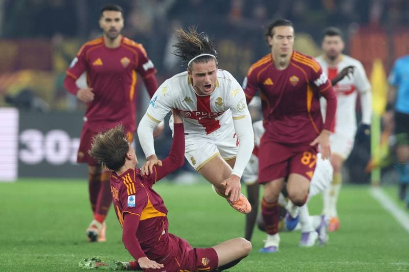 Football. Serie A. AS Roma - Genoa CFC. 29.12.2025