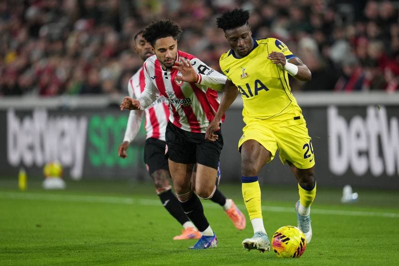 Football. Premier League. Brentford - Tottenham Hotspur. 01.01.2026