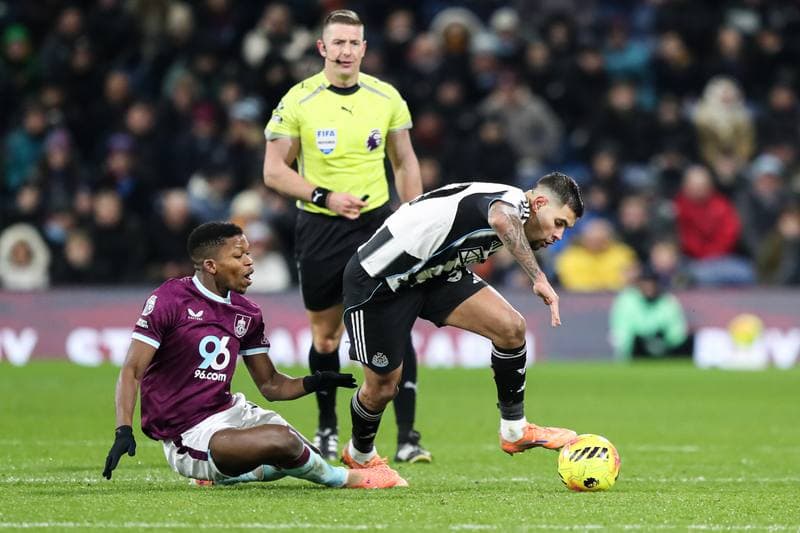 Football. Premier League. Burnley - Newcastle United. 30.12.2025