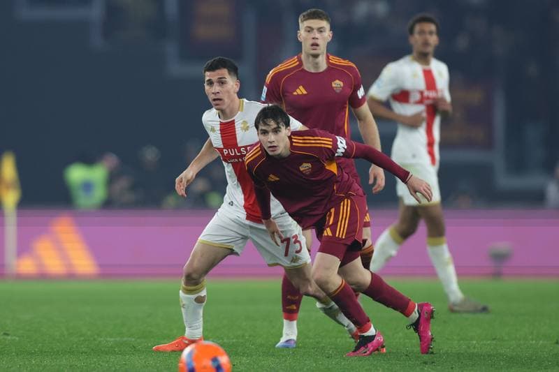 Football. Serie A. AS Roma - Genoa CFC. 29.12.2025