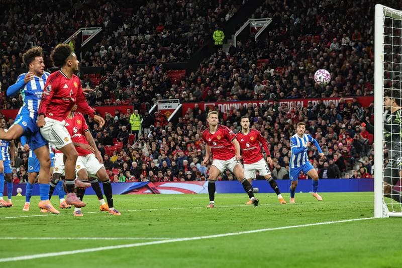 Football. Premier League. Manchester United - Brighton & Hove Albion. 25.10.2025