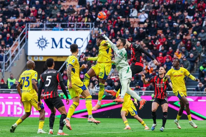 Football. Serie A. AC Milan - Hellas Verona FC. 28.12.2025