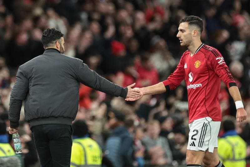 Football. Premier League. Manchester United - Brighton & Hove Albion. 25.10.2025