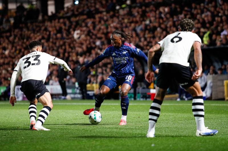 Football. Carabao Cup. Port Vale - Arsenal. 24.09.2025