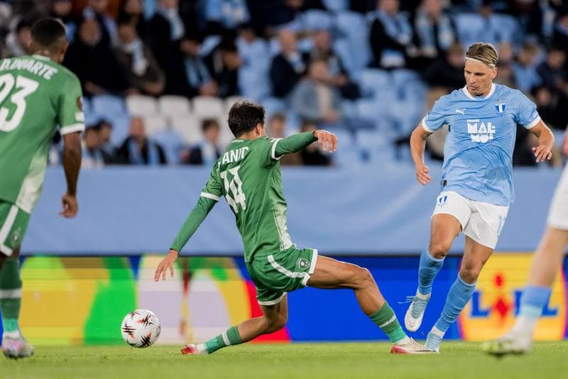 Football. UEFA Europa League. MalmA FF - Ludogorets. 24.09.2025