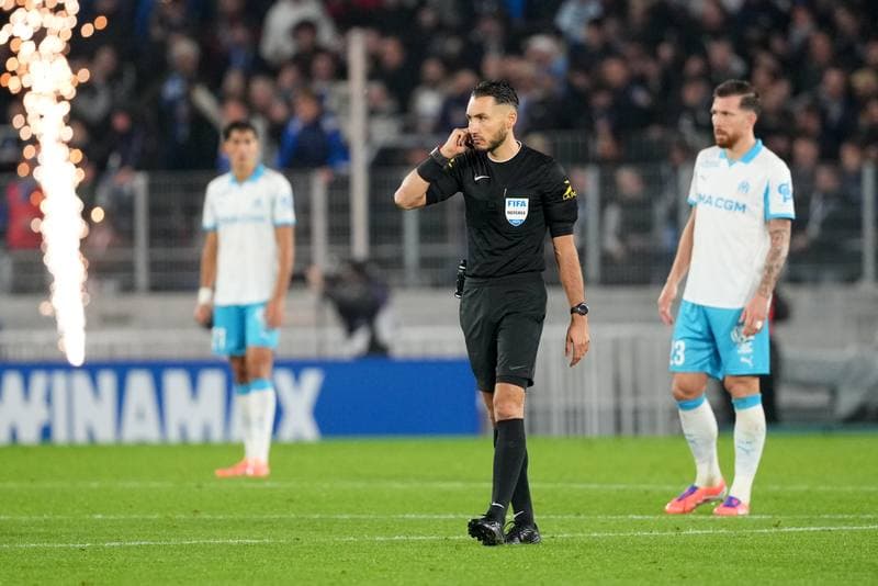 Football. Ligue 1. RC Strasbourg Alsace - Olympique de Marseille. 26.09.2025