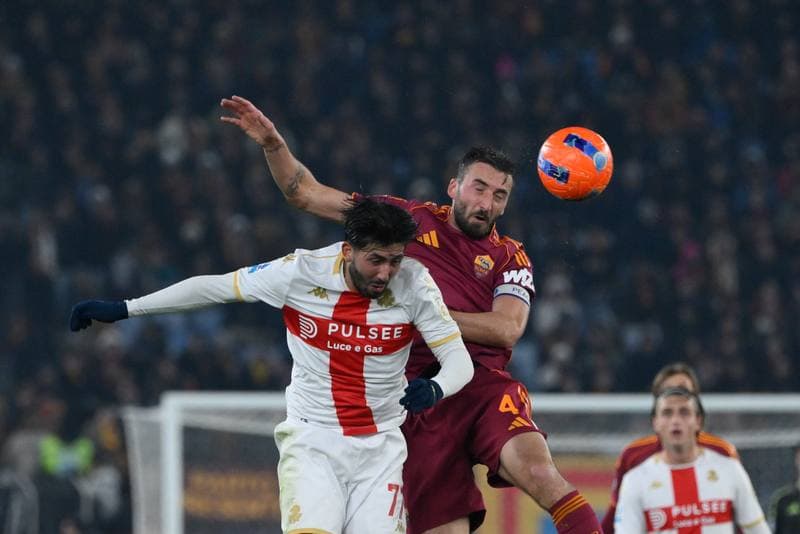 Football. Serie A. AS Roma - Genoa CFC. 29.12.2025