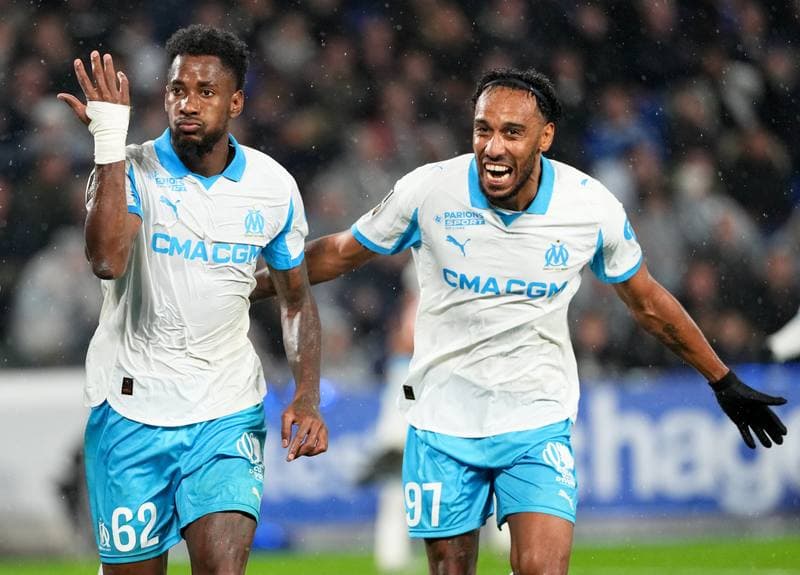 Football. Ligue 1. RC Strasbourg Alsace - Olympique de Marseille. 26.09.2025