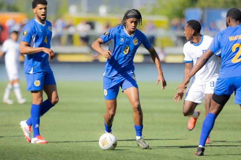 Football. Concacaf Gold Cup. Curacao - El Salvador. 17.06.2025