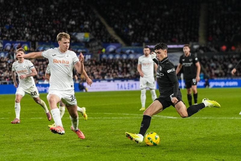 Football. Carabao Cup. Swansea City - Manchester City. 29.10.2025