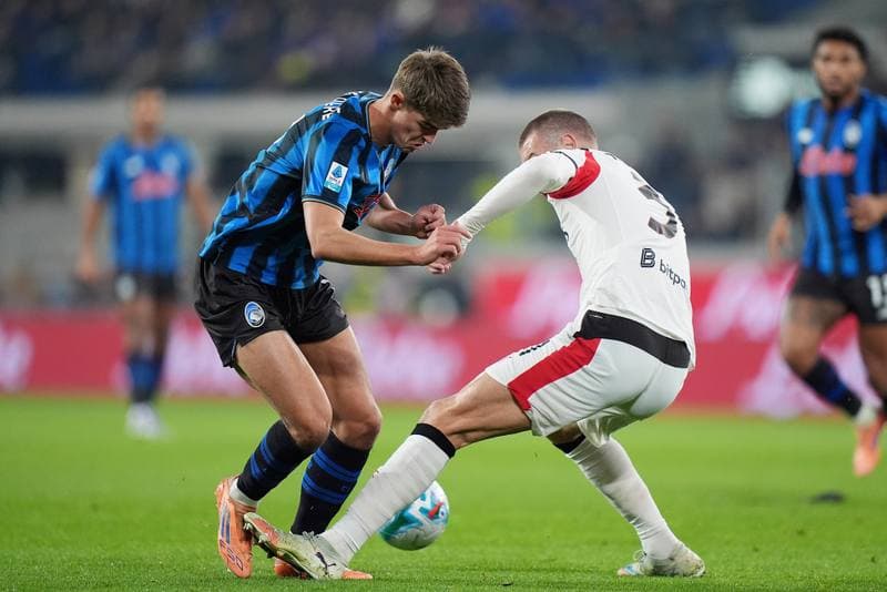 Football. Serie A. Atalanta - AC Milan. 28.10.2025