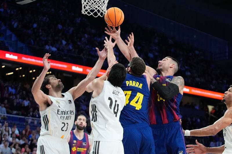 Basketball. Liga Endesa ACB. Real Madrid - FC Barcelona. 04.01.2025