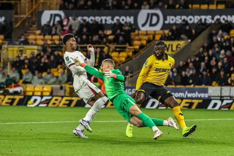 Football. Carabao Cup. Wolverhampton Wanderers - Chelsea. 29.10.2025