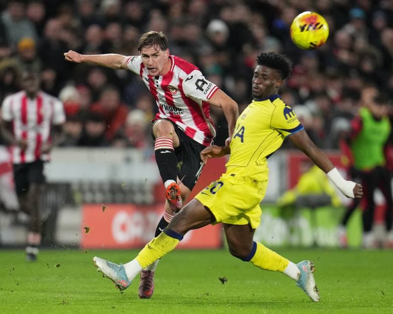 Football. Premier League. Brentford - Tottenham Hotspur. 01.01.2026