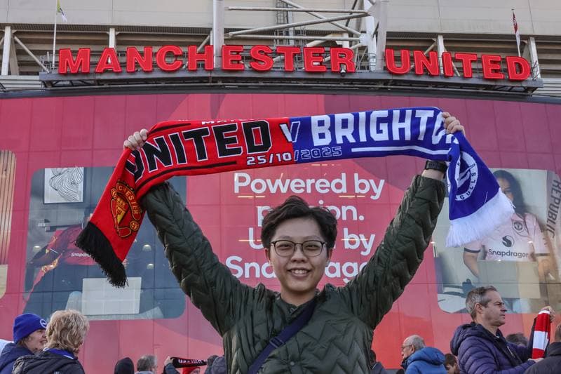 Football. Premier League. Manchester United - Brighton & Hove Albion. 25.10.2025