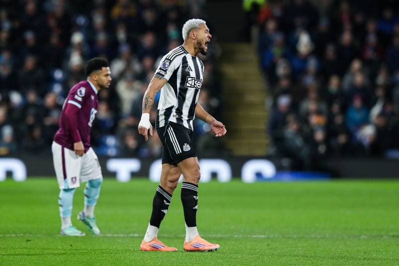 Football. Premier League. Burnley - Newcastle United. 30.12.2025