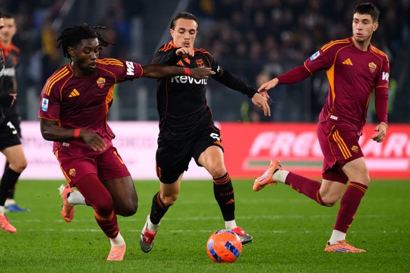 Football. Serie A. AS Roma - Como 1907. 15.12.2025