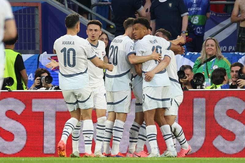 Football. UEFA EURO 2024. Scotland - Switzerland. 19.06.2024