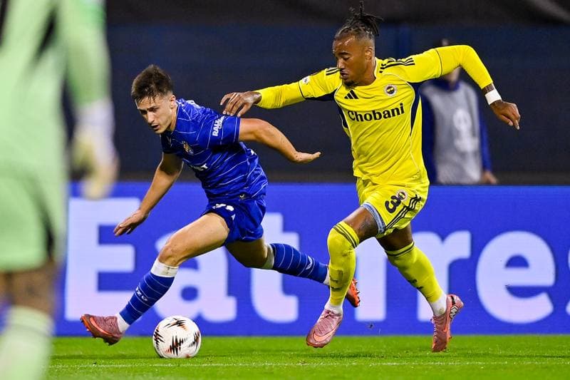 Football. UEFA Europa League. GNK Dinamo - Fenerbahce SK. 24.09.2025