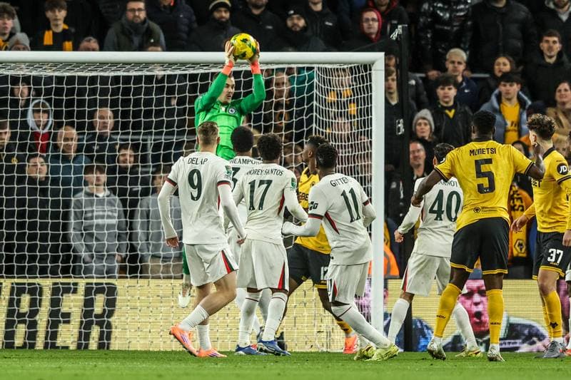 Football. Carabao Cup. Wolverhampton Wanderers - Chelsea. 29.10.2025