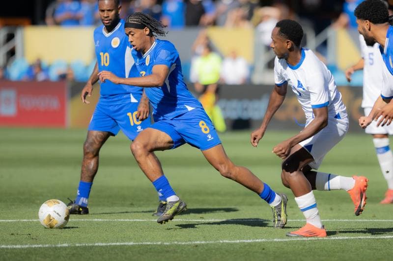 Football. Concacaf Gold Cup. Curacao - El Salvador. 17.06.2025