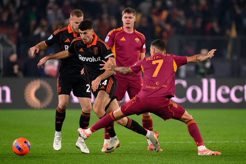 Football. Serie A. AS Roma - Como 1907. 15.12.2025