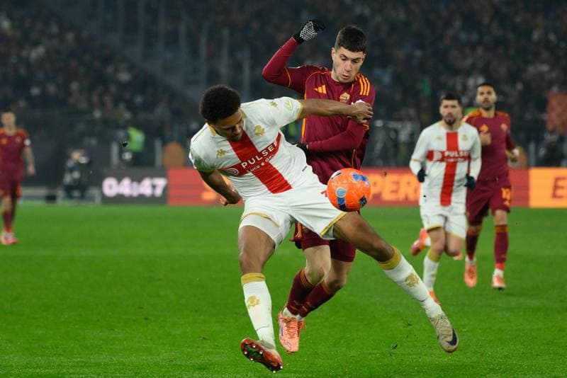 Football. Serie A. AS Roma - Genoa CFC. 29.12.2025