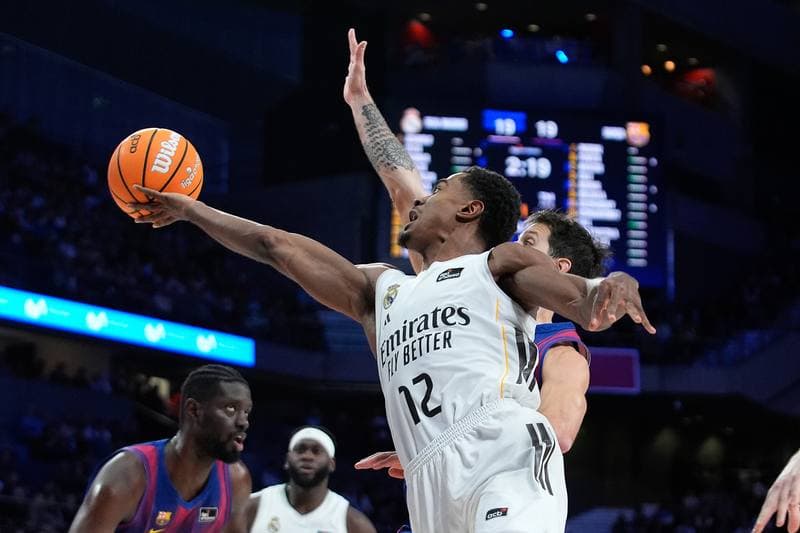 Basketball. Liga Endesa ACB. Real Madrid - FC Barcelona. 04.01.2025